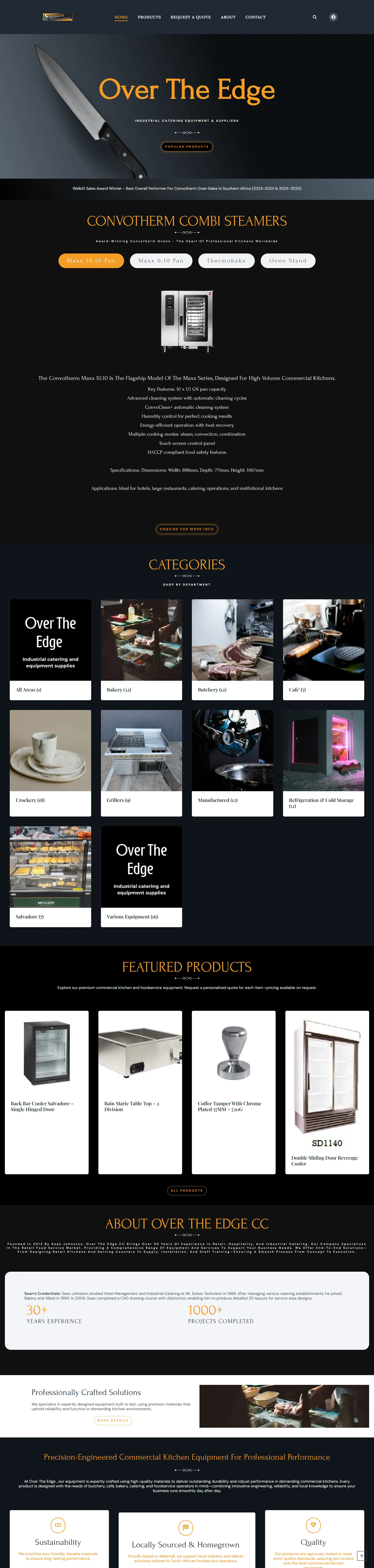 Over The Edge — website